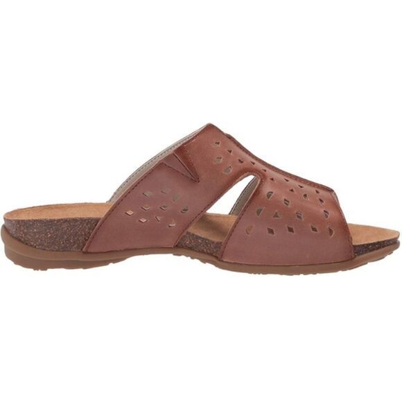 Propet Women's Fionna Slide Sandal, Brown, 7.5 - Picture 2 of 9